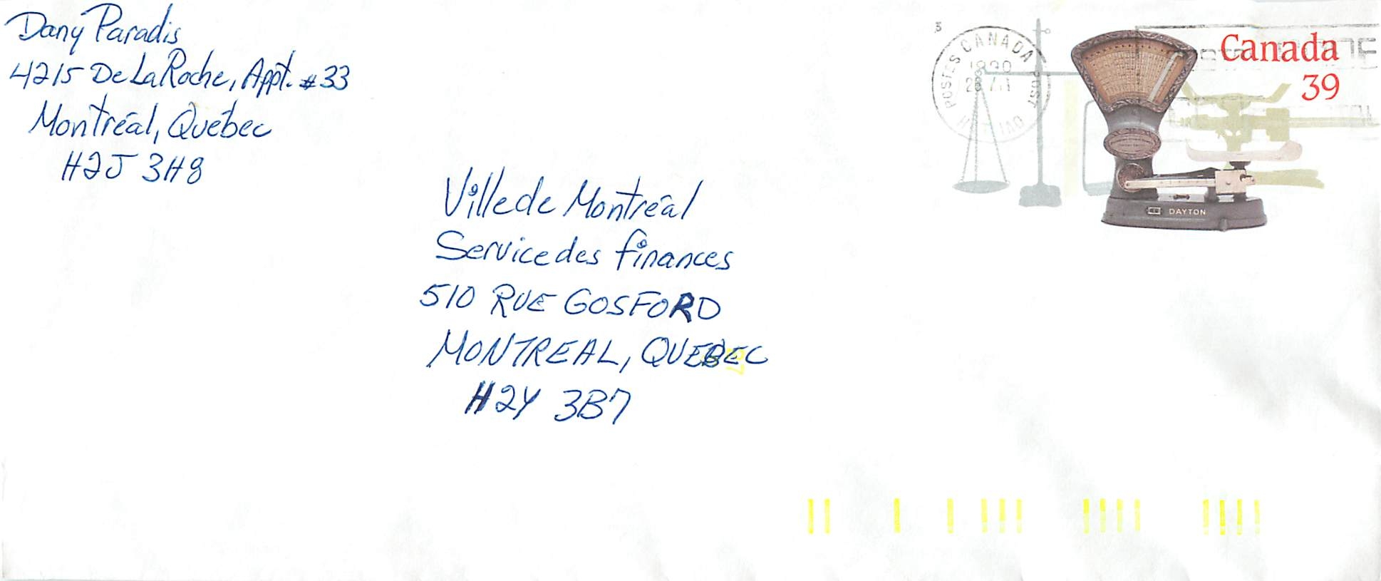 Balances postales — Musée canadien de la poste — éditeur non visible