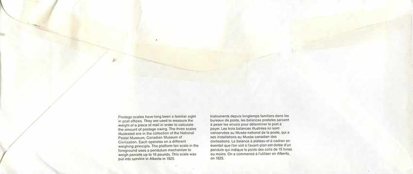 Entier Postal Postal Stationary Canada Balance Dayton   — Rückseite