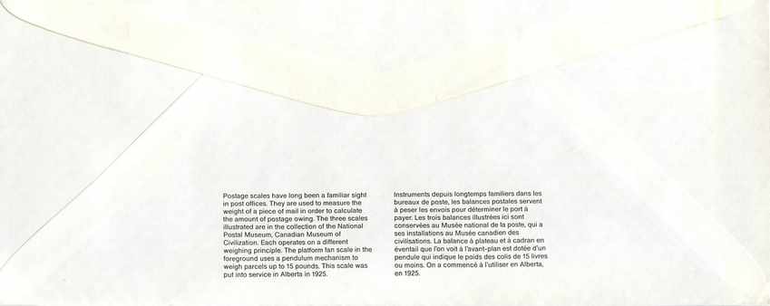 Entier Postal Postal Stationary Canada Balance Dayton   — Verso