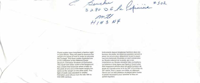 Entier Postal Postal Stationary Canada Balance Dayton   Flamme Jeux Olympiques — Verso