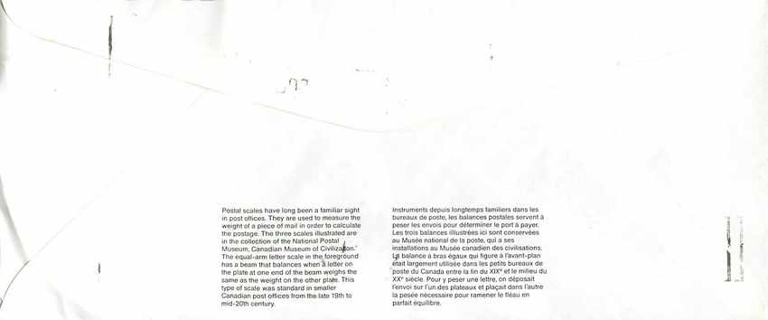 Entier Postal Postal Stationary Canada Balance Dayton   — Back
