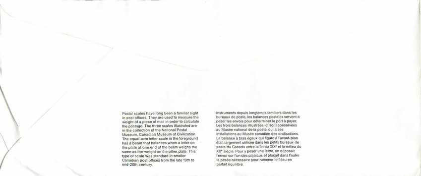 Entier Postal Postal Stationary Canada Balance Dayton   — Rückseite