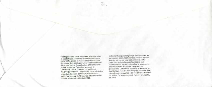 Entier Postal Postal Stationary Canada Balance Dayton   — Verso