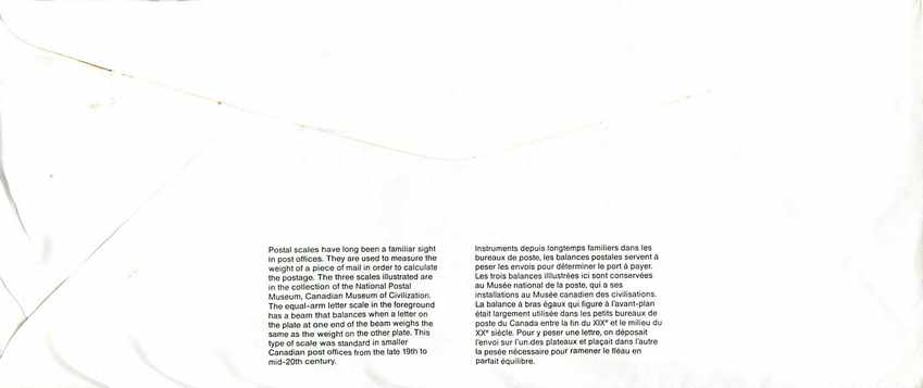 Entier Postal Postal Stationary Canada Balance Dayton   — Back