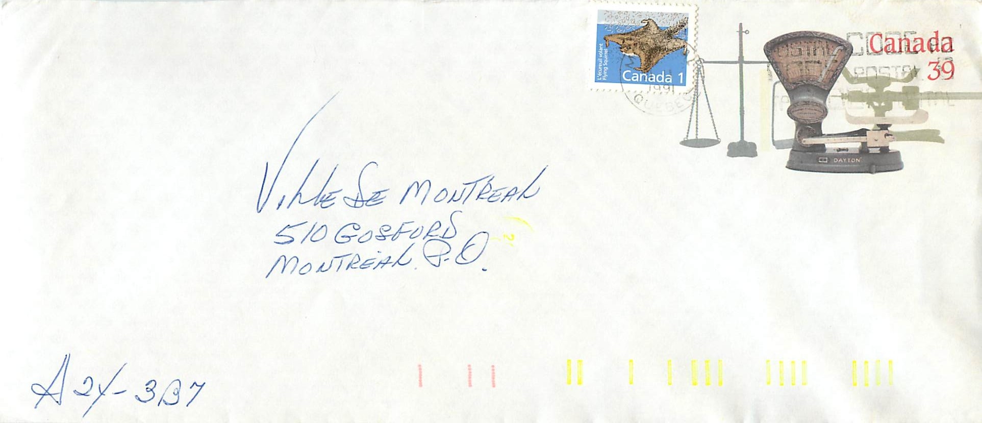 Balances postales — Musée national des civilisations — éditeur non visible