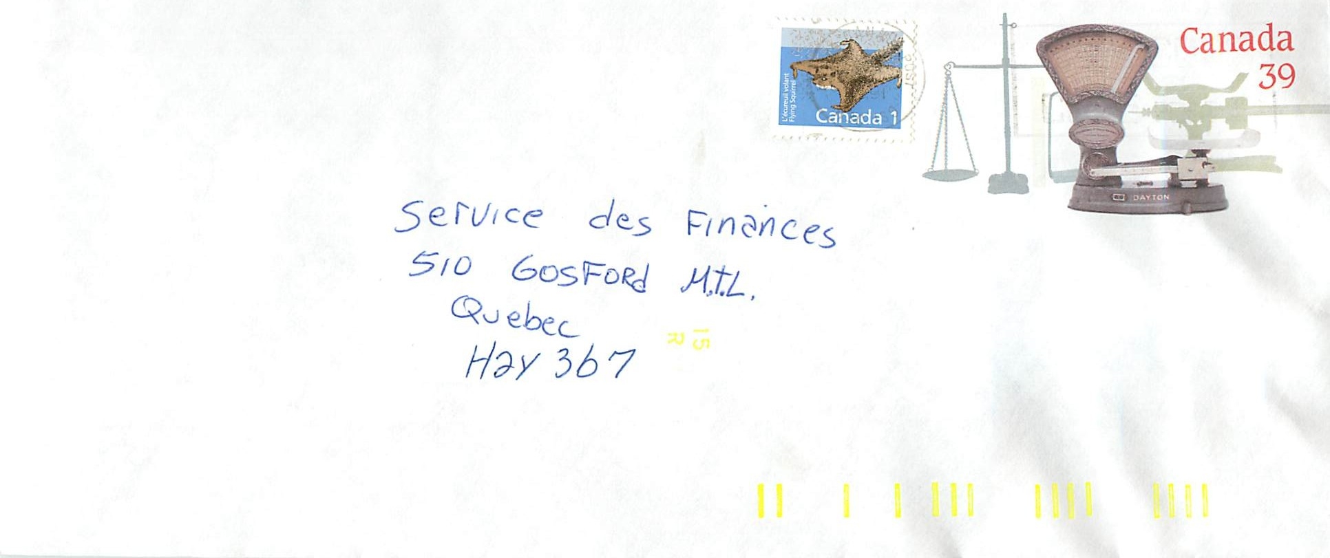 Balances postales — Musée canadien de la poste — Éditeur non visible