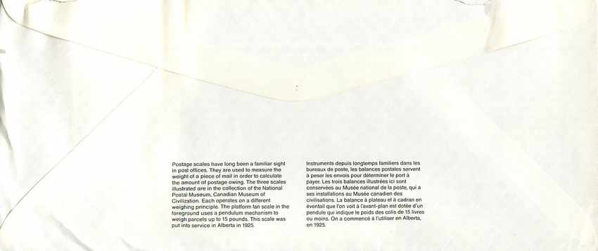 Entier Postal Postal Stationary Canada Balance Dayton   — Verso