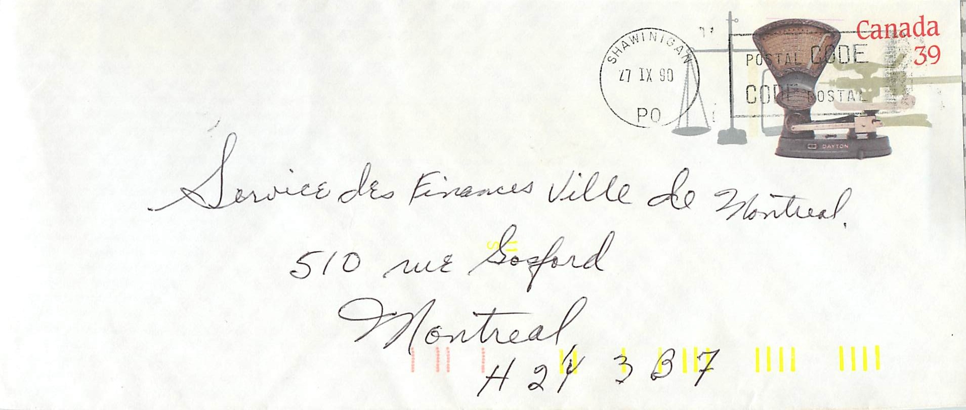 Balances postales — Musée canadien de la civilisation — éditeur : Canada Post