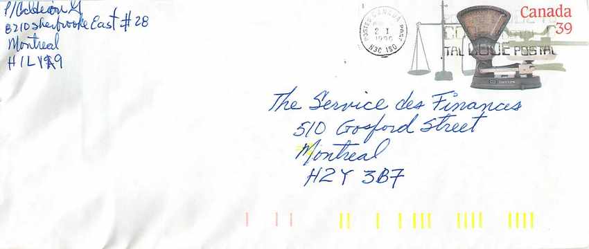 Entier Postal Postal Stationary Canada Balance Dayton  