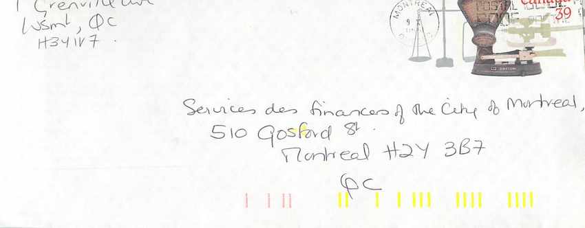 Entier Postal Postal Stationary Canada Balance Dayton  Montreal