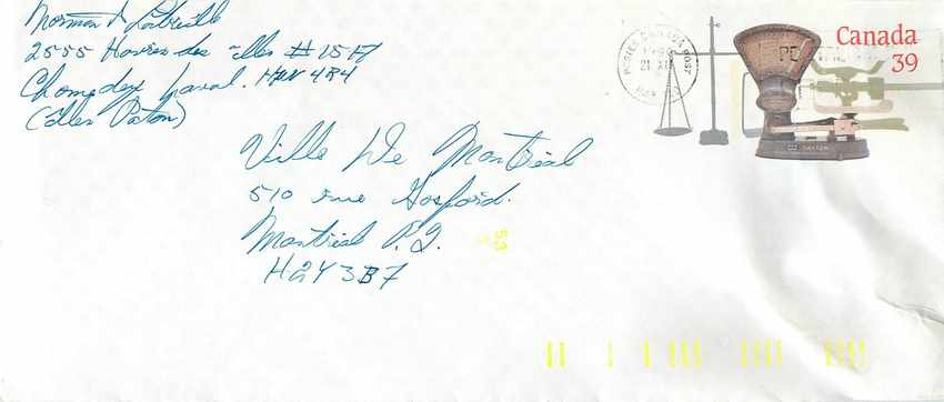 Entier Postal Postal Stationary Canada Balance Dayton  