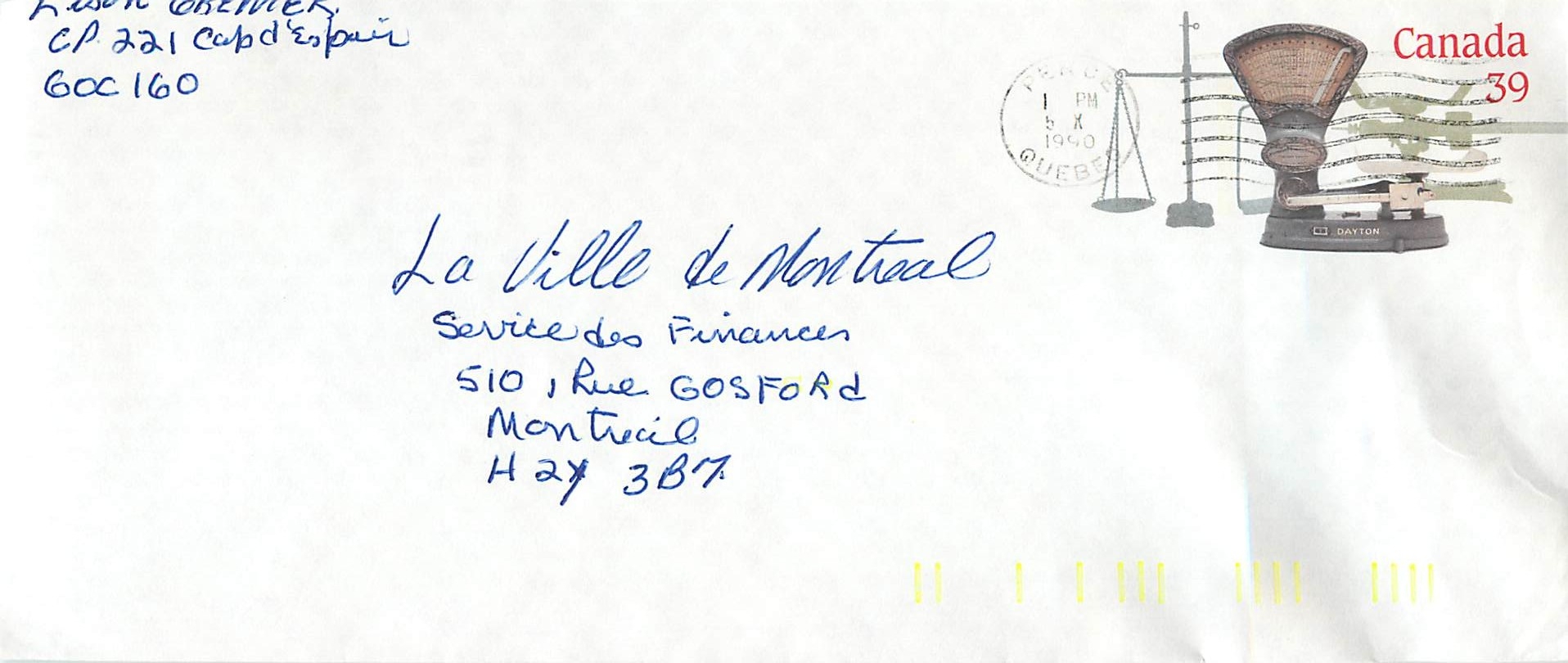 Balances postales — Musée national de la poste — Éditeur : Canada Post