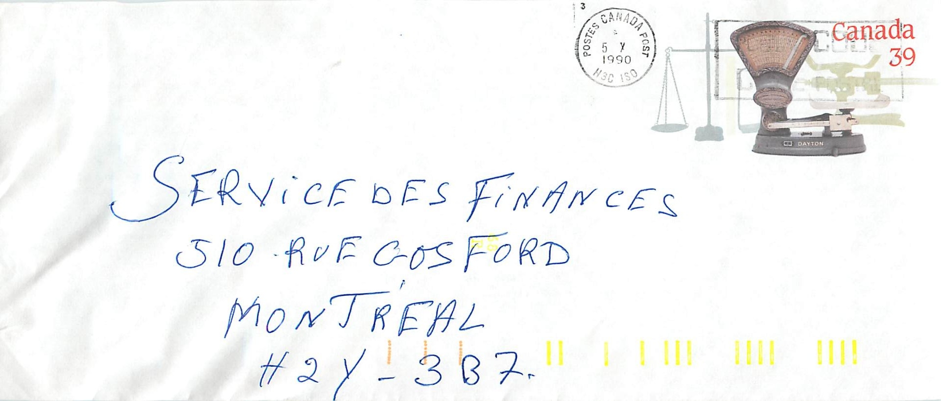 Entier Postal Postal Stationary Canada Balance Dayton  