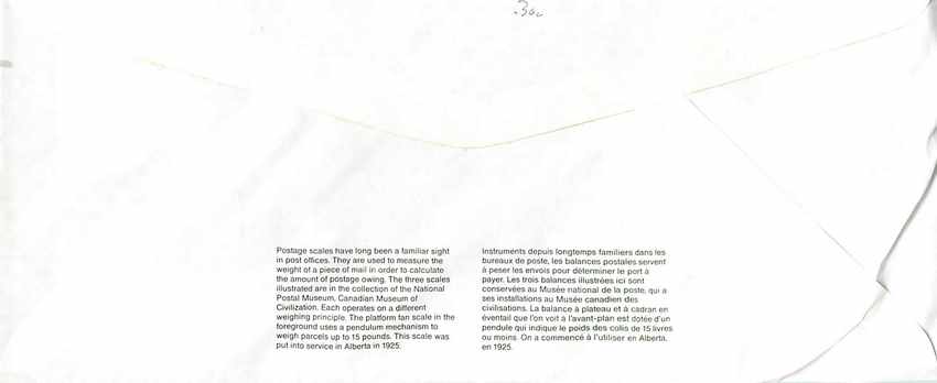 Entier Postal Postal Stationary Canada Balance Dayton   — Rückseite
