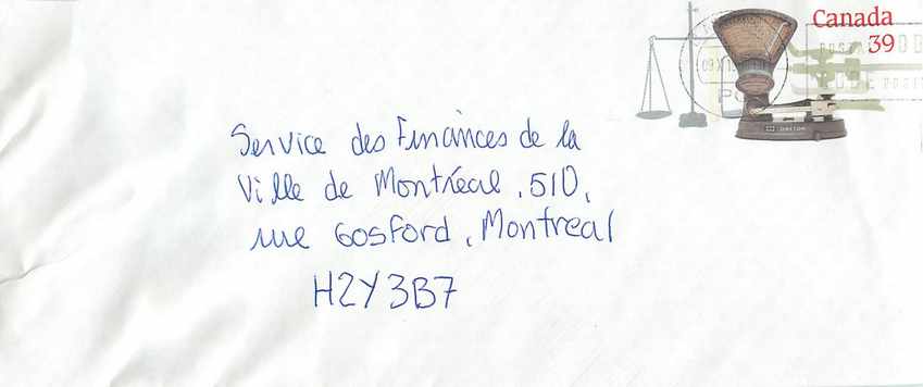 Balances postales — Musée canadien de la civilisation — éditeur non visible