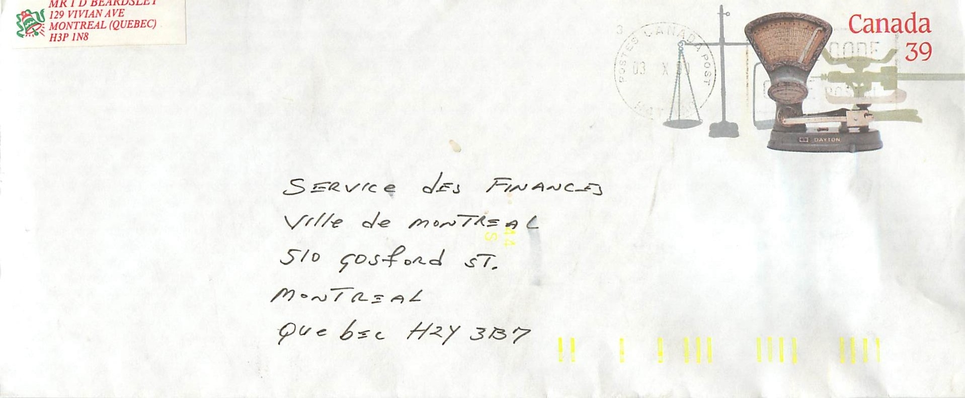Balances postales — Musée canadien des civilisations — éditeur Canada Post