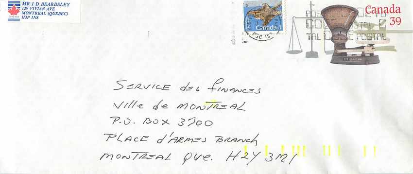 Balances postales — Musée national des civilisations — Canada