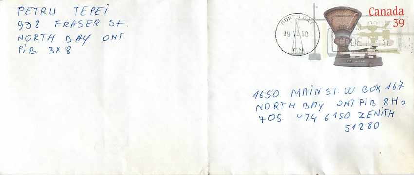 Balances postales — Musée canadien de la civilisation — Canada 39