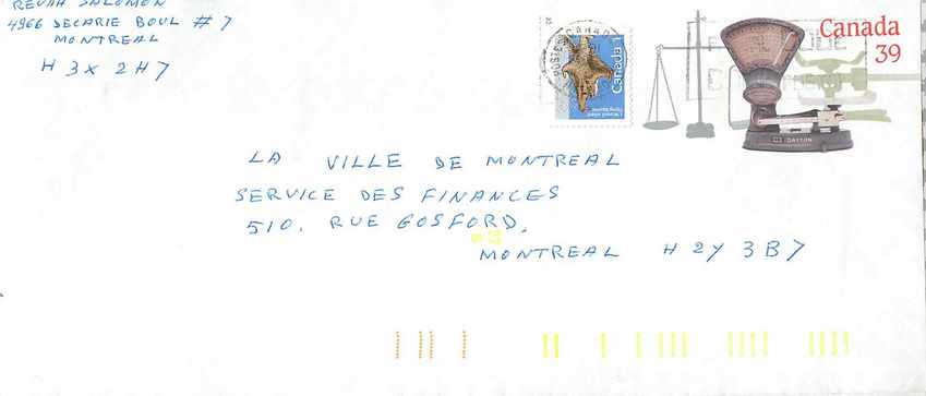Balances postales — Musée national de la poste — Canada