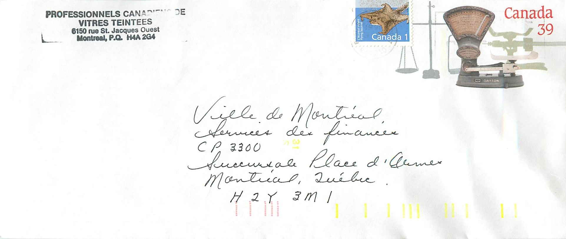 Balances postales — Musée canadien des civilisations — éditeur non visible