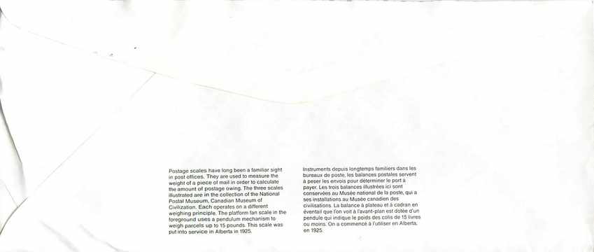 Entier Postal Postal Stationary Canada Balance Dayton   — Back