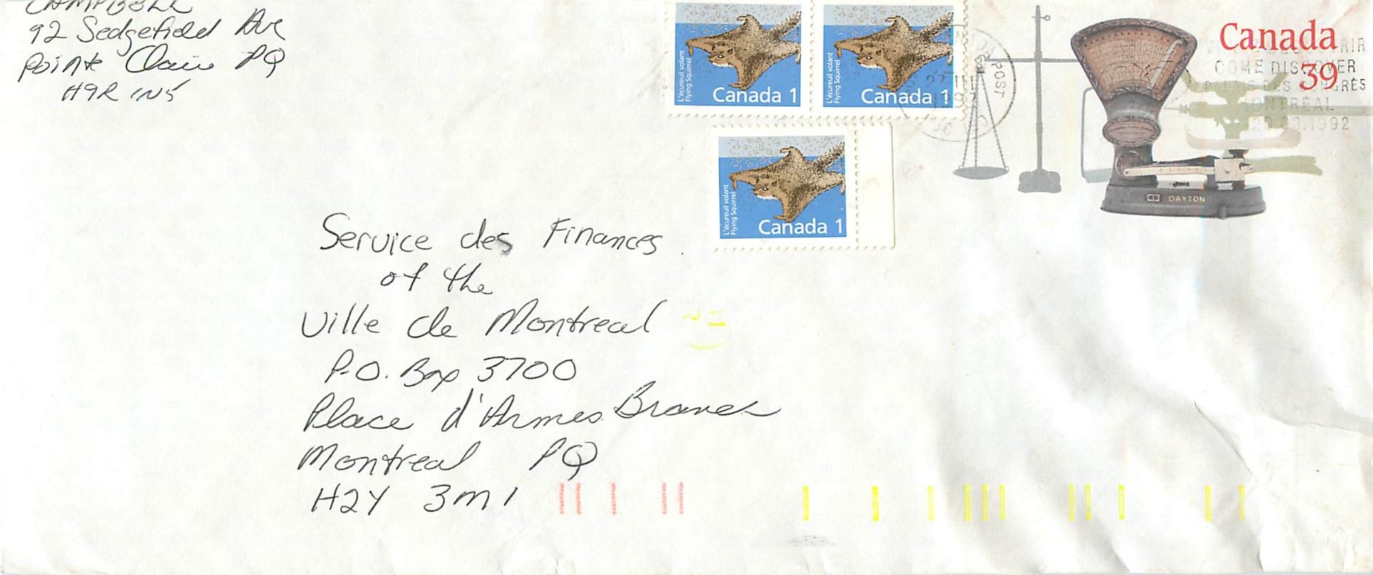 Balances postales — Musée national de la poste — Canada