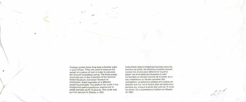 Entier Postal Postal Stationary Canada Balance Dayton   — Back