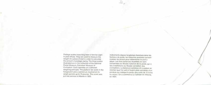 Entier Postal Postal Stationary Canada Balance Dayton   — Rückseite