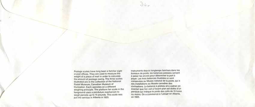 Entier Postal Postal Stationary Canada Balance Dayton   — Rückseite