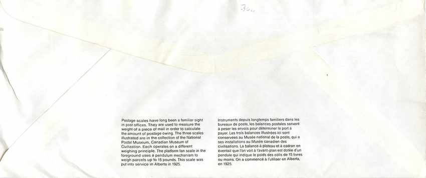 Entier Postal Postal Stationary Canada Balance Dayton   — Rückseite