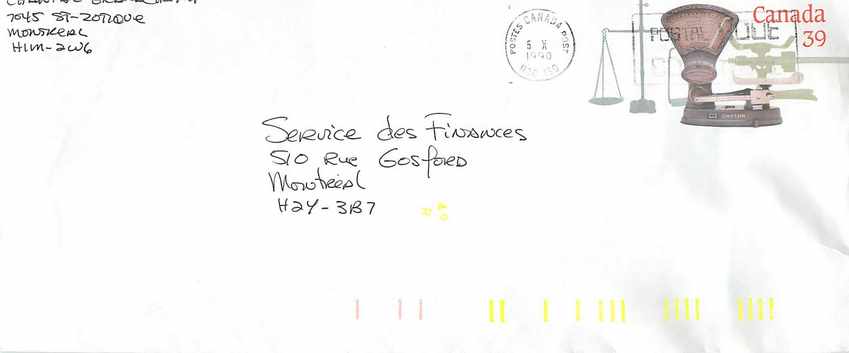 Balances postales — Musée national des civilisations — éditeur non visible