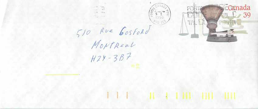 Entier Postal Postal Stationary Canada Balance Dayton  
