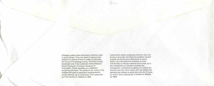 Entier Postal Postal Stationary Canada Balance Dayton   — Verso