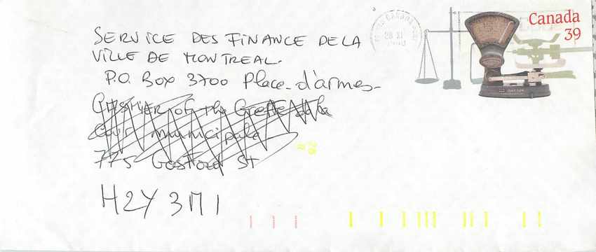 Entier Postal Postal Stationary Canada Balance Dayton  