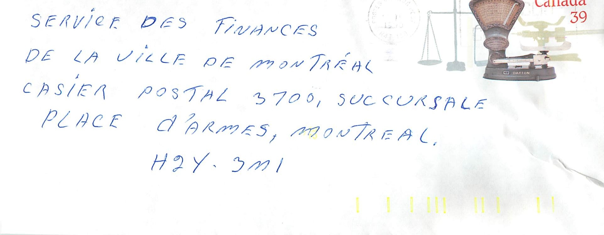 Balances postales — Musée canadien des civilisations — Éditeur : Canadian Postal Museum