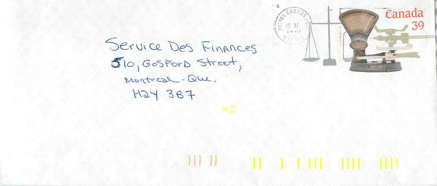 Entier Postal Postal Stationary Canada Balance Dayton 
