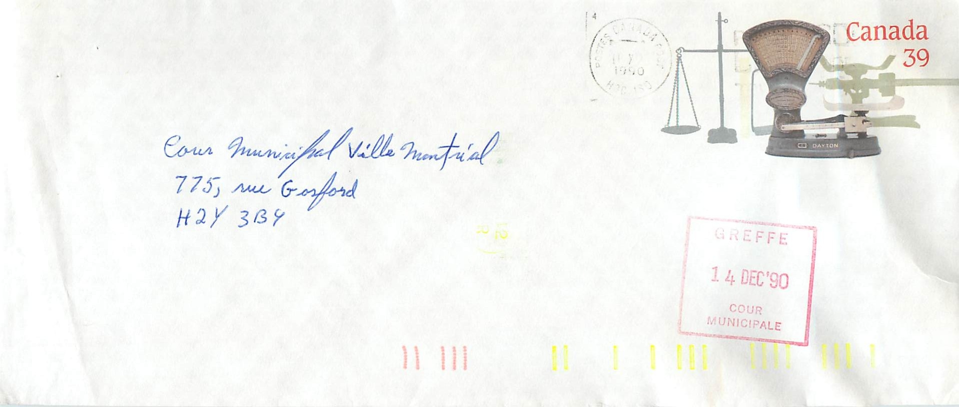 Entier Postal Postal Stationary Canada Balance Dayton 