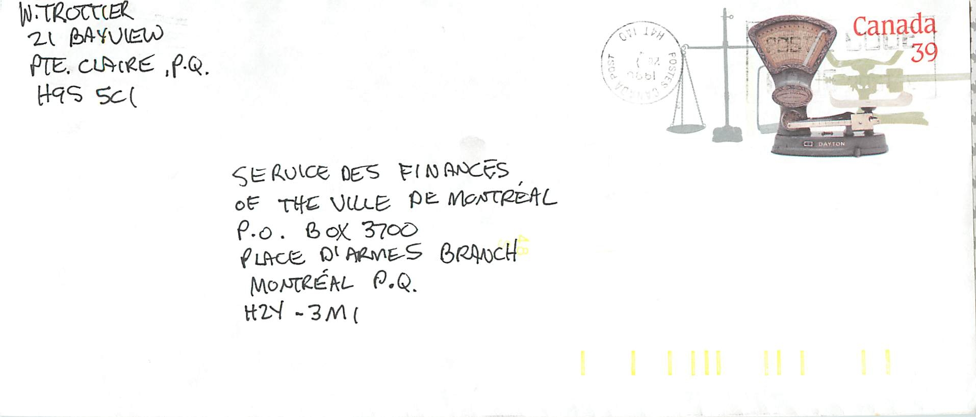 Balances postales — Musée canadien des civilisations — éditeur : Canadian Postal Museum