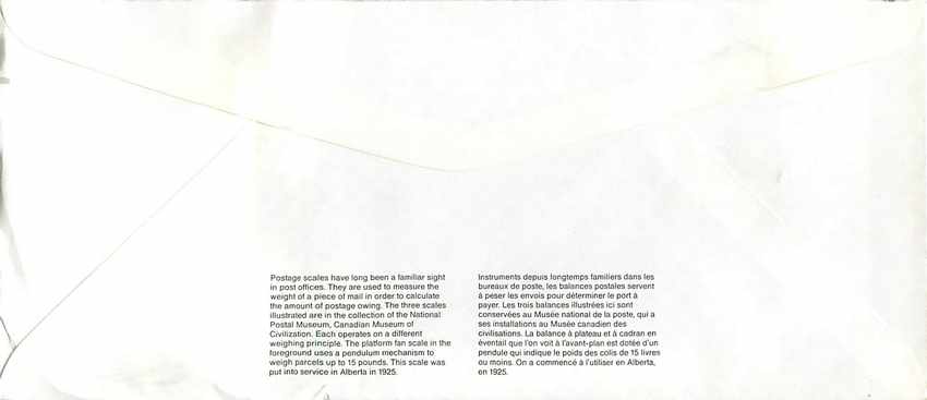 Entier Postal Postal Stationary Canada Balance Dayton Norval — Verso