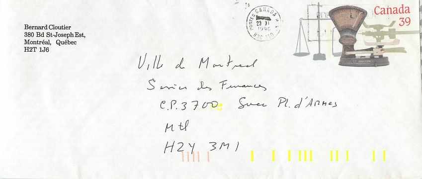 Entier Postal Postal Stationary Canada Balance Dayton 
