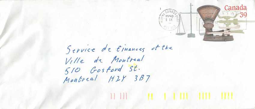 Entier Postal Postal Stationary Canada Pese Personnes 
