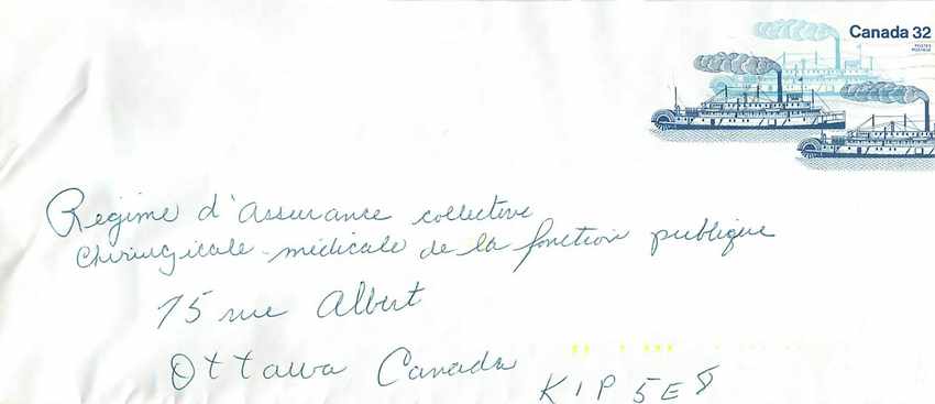 Entier Postal Postal Stationary Canada Bateaux Bateau 