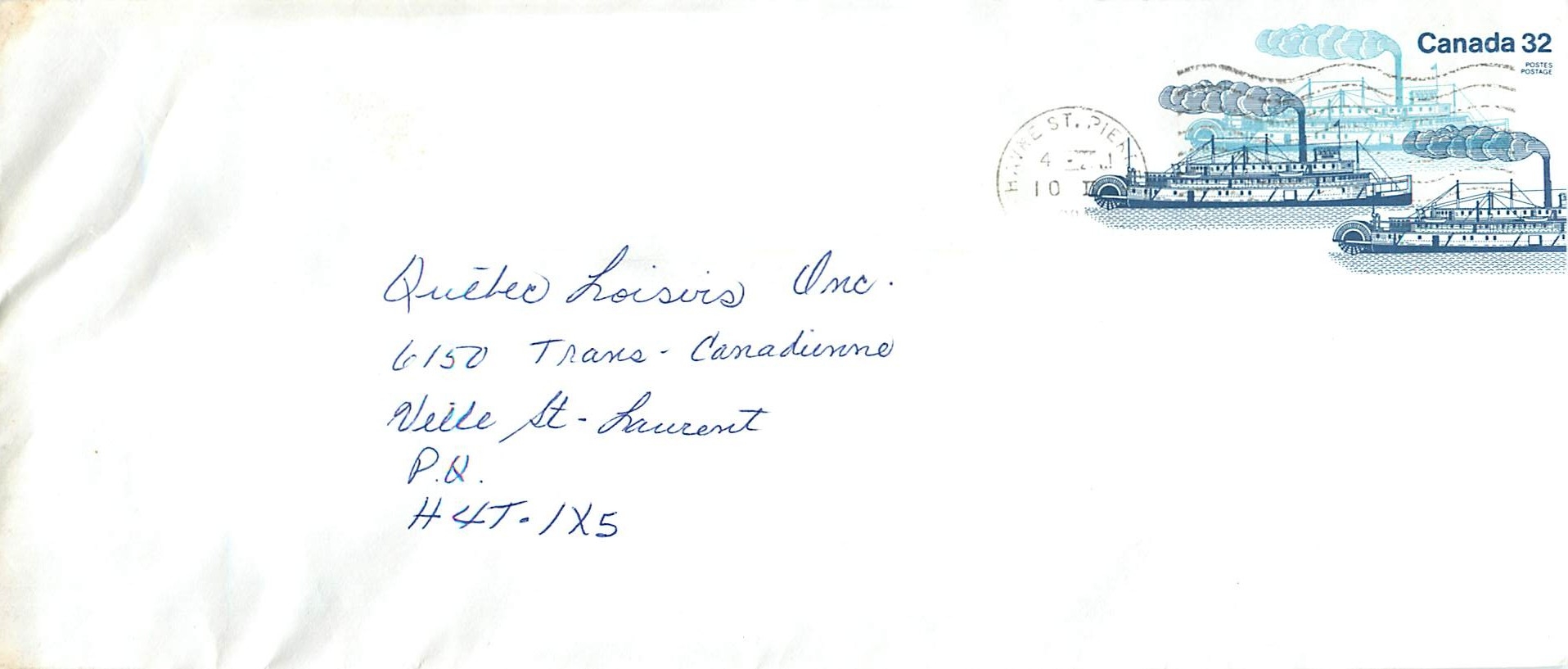Vapeur Bonnington — Canada 32 — éditeur Canada Post