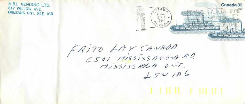 Entier Postal Postal Stationary Canada Bateaux Bateau Ottawa