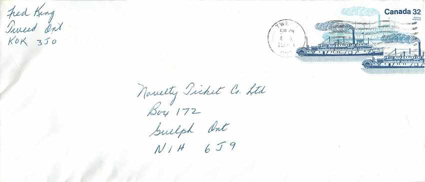 Entier Postal Postal Stationary Canada Bateaux Bateau Twe
