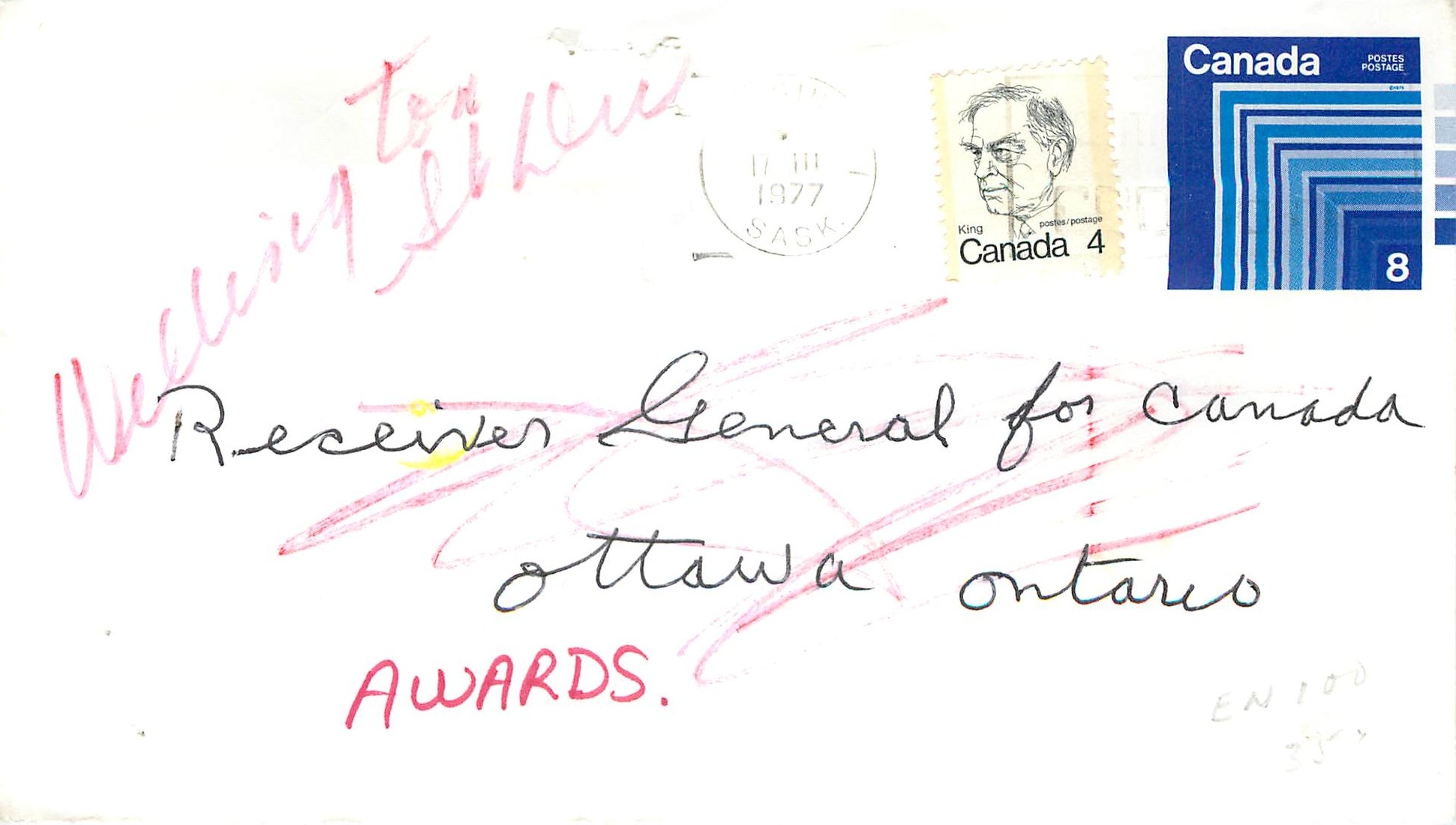 Récompenses Welling — Récompenses pour le Canada — Canada Post