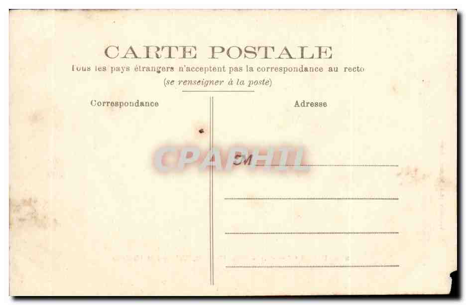Saumur CPA Pont Cessart Chateau et theatre — Rückseite