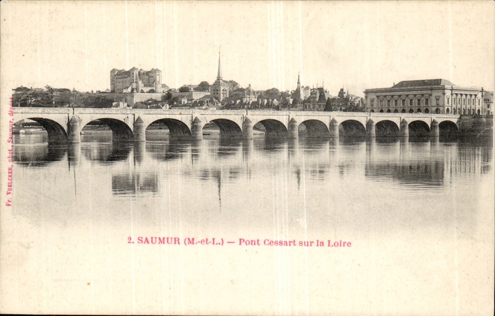 Saumur CPA Pont Cessart sur la loire