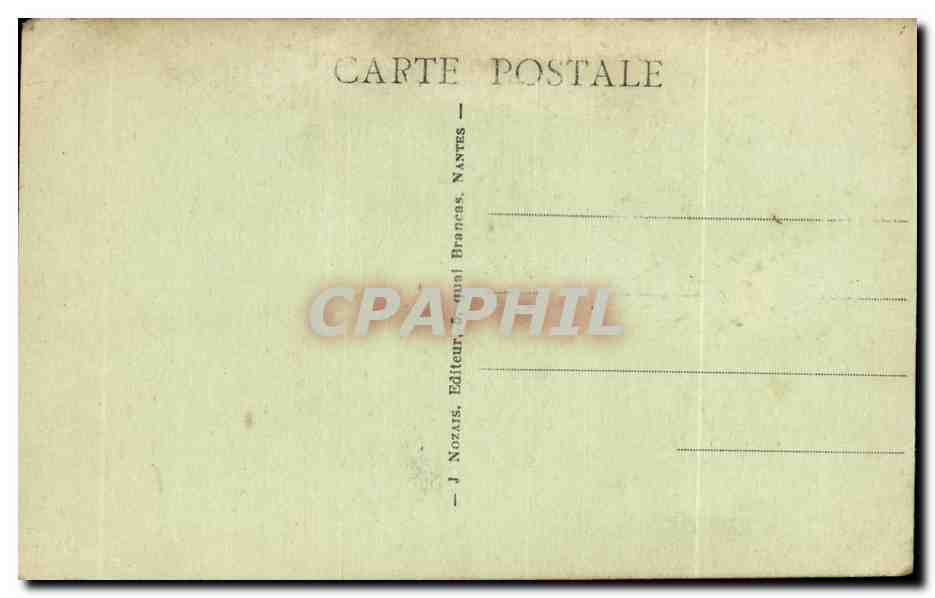 St Clement des Levees CPA Vue generale (cote ouest) (automobile) — Rückseite