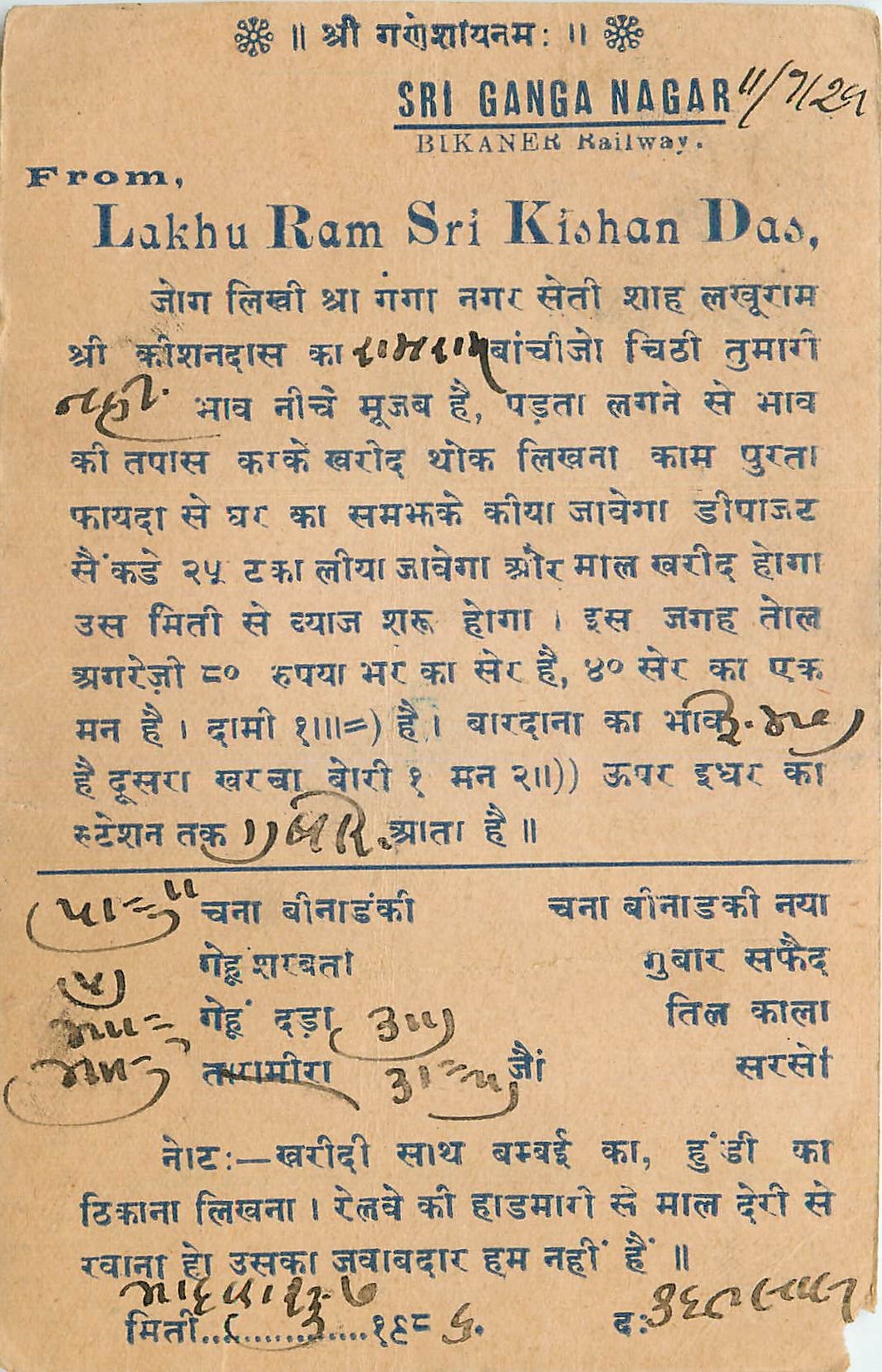 Inde India Cover Card 